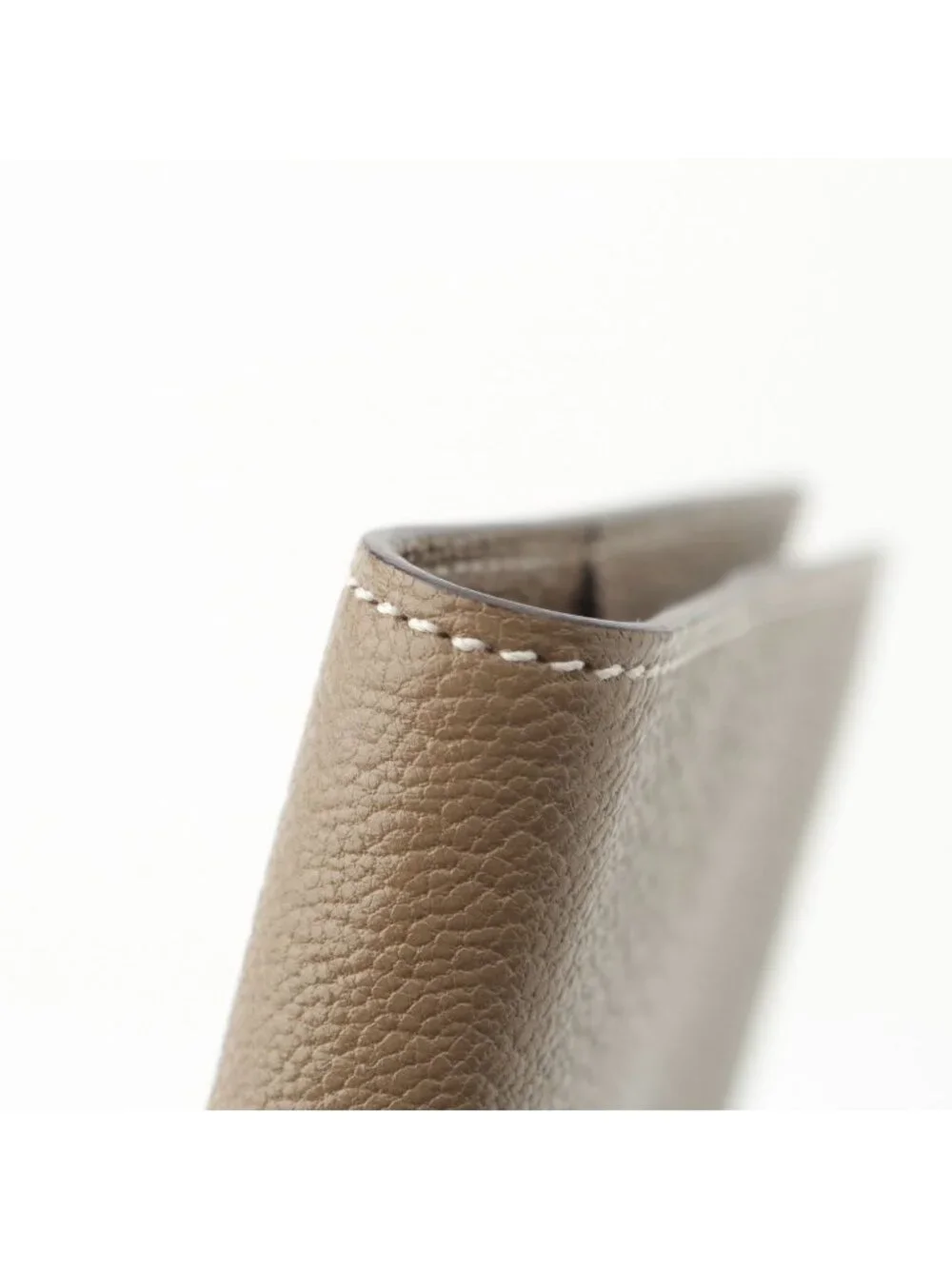 Hermes Agenda GM Chevre Notebook Cover Etoupe